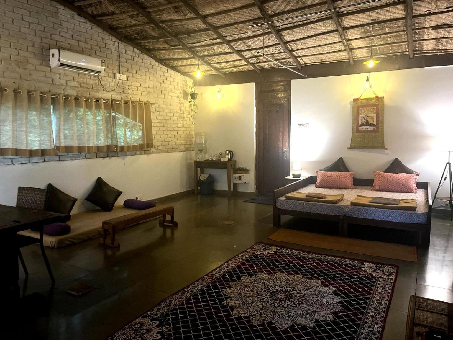 Satori Wellness Cottages I Yoga, Sauna, Ice Bath, Holistic Therapies & More Mandrem Eksteriør bilde